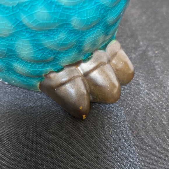 See No Evil Ceramic Owl - Picture 6 of 8